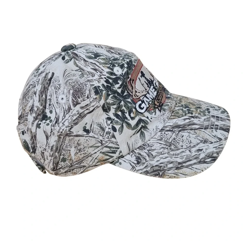 Game Guard Outdoors Camouflage Embroidered Logo Baseball Cap Hat Youth‎